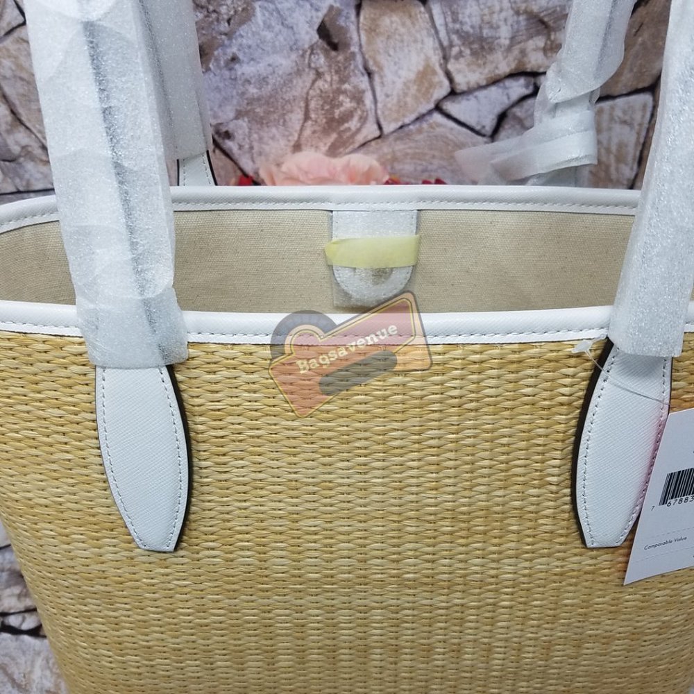 Small Tote Picnic In The Park Natural Kate Spade With Wristlet Beige - Picture 15 of 16